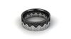 Ring Crown Silber