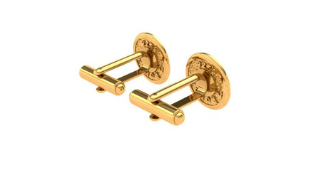 Clip in oro aziendale placcate in oro 