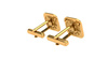 Clip in oro aziendale placcate in oro 