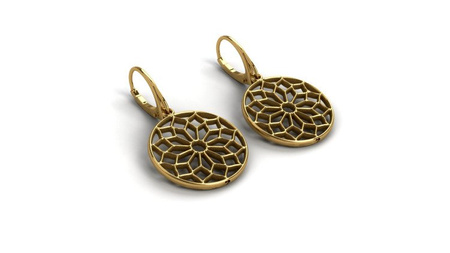 Earrings Chartres Gold